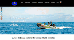 Desktop Screenshot of moana-diving.com